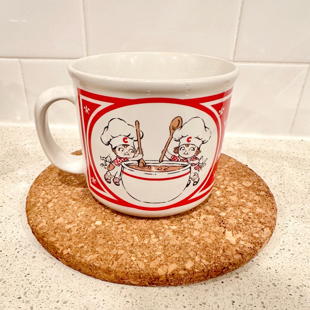 1991 Campbell Soup Co Westwood coffee cup soup mug